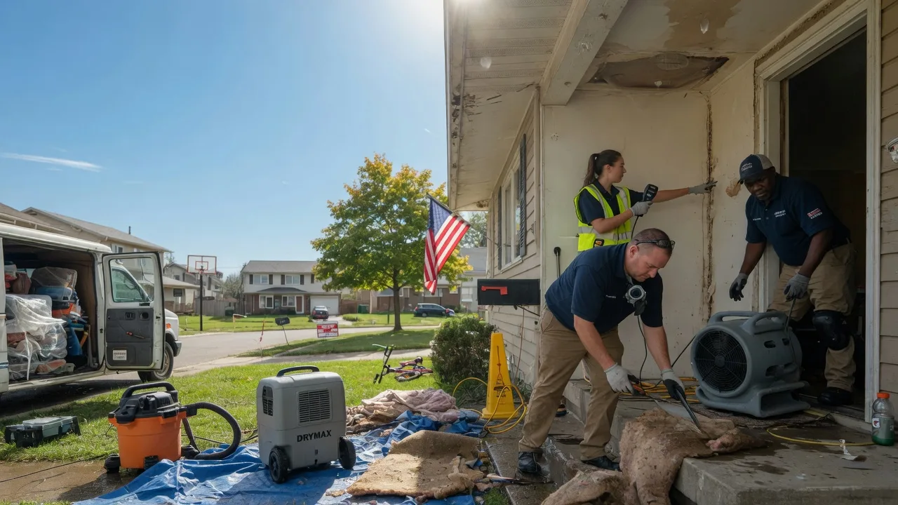 Water Damage Restoration in Iowa near me